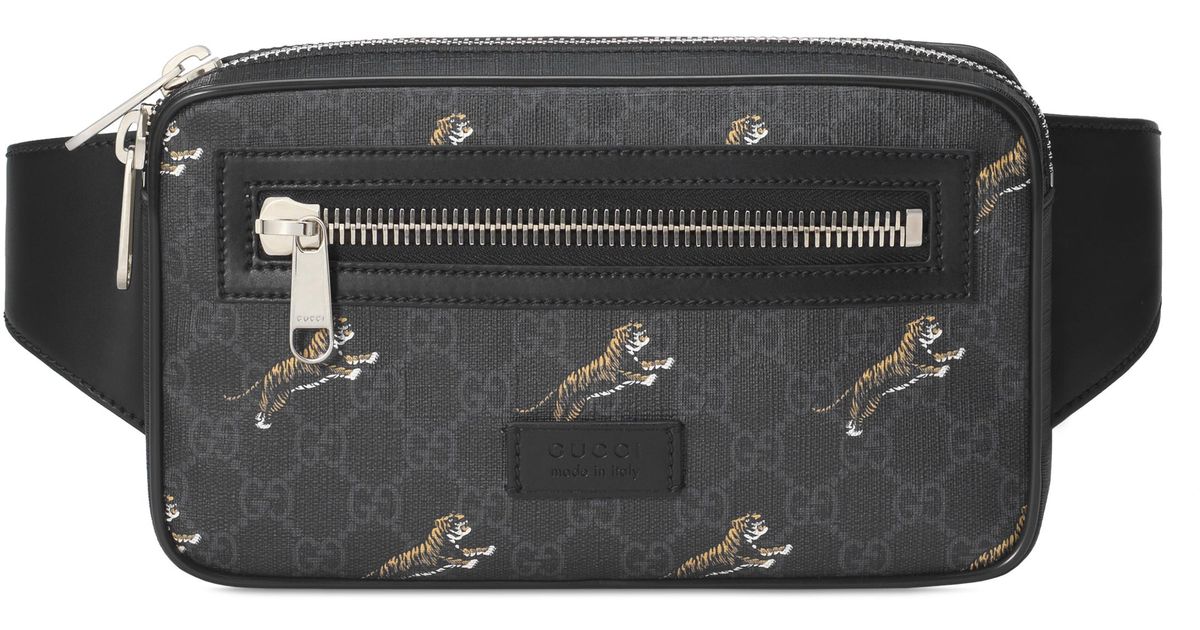 Gucci bestiary belt bag with tigers Clearance