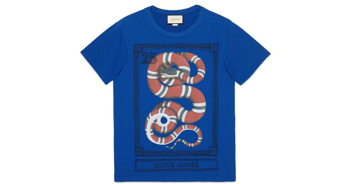 snake gucci shirt