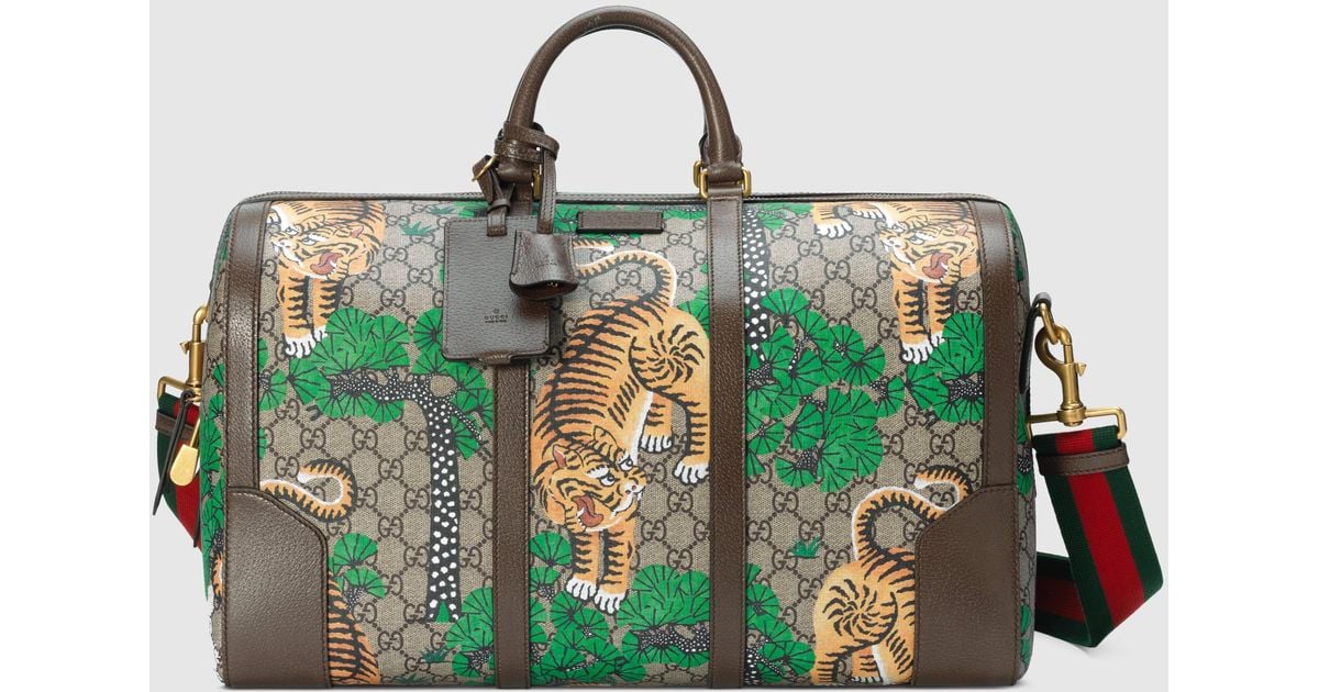 Lyst Gucci Bengal Tiger Holdall