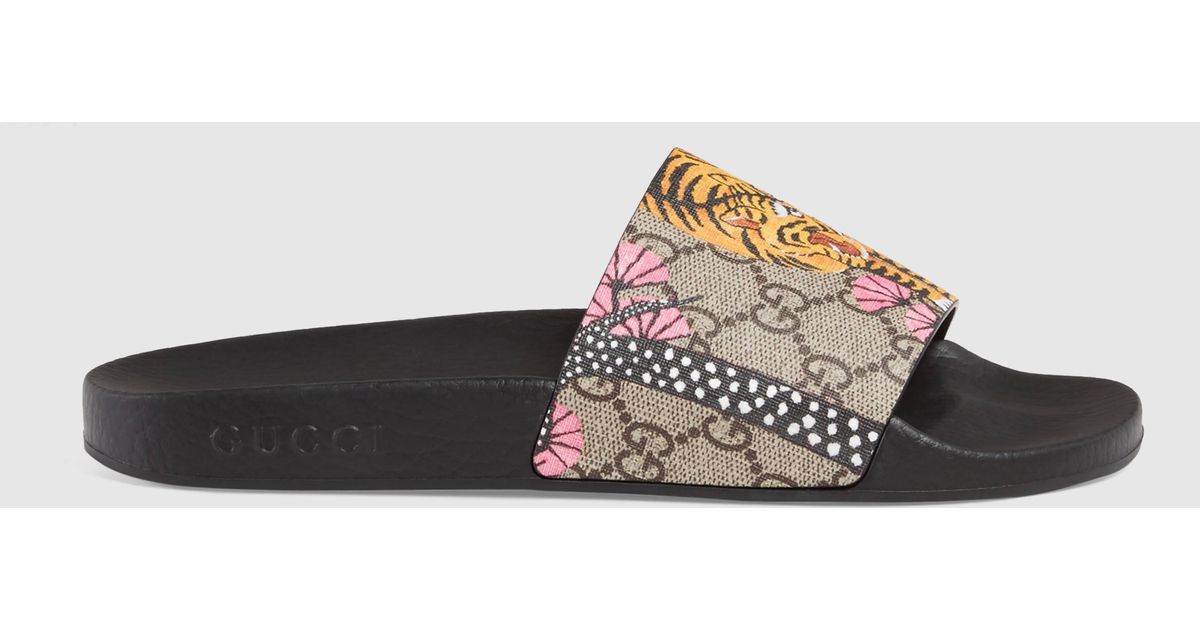 Gucci Multicolor Pursuit Bengal Slide Sandal