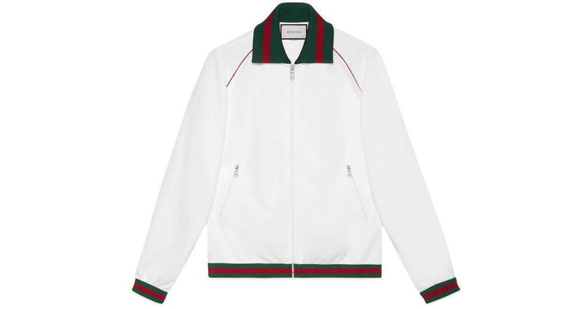 white gucci jacket