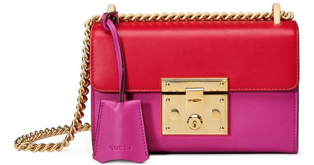 gucci padlock bag pink