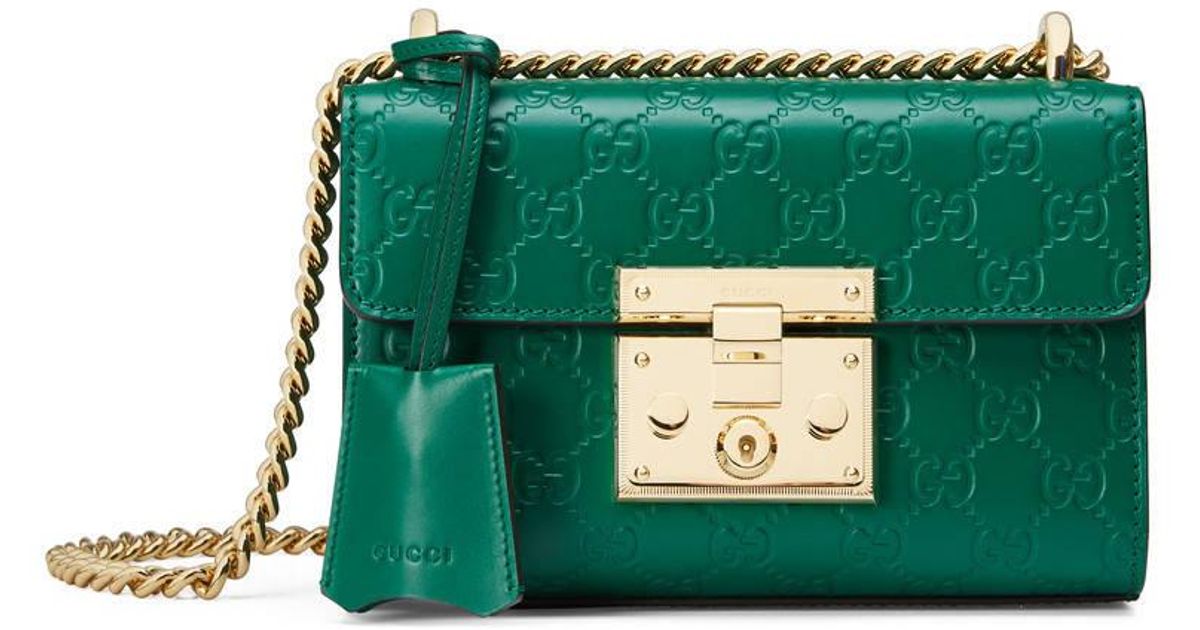 GUCCI Padlock GG Flora shoulder bag · VERGLE