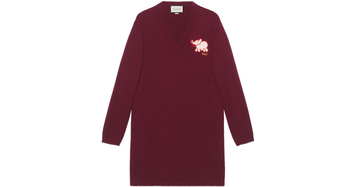 gucci elephant sweater