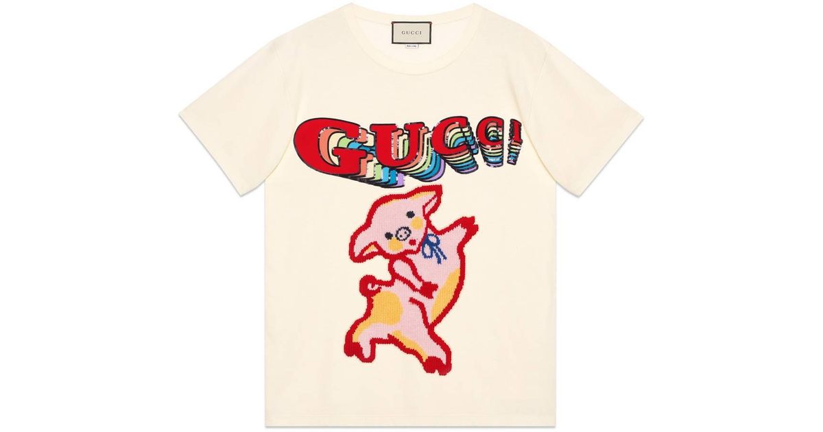 Gucci Women's Oversize Cotton T-shirt 