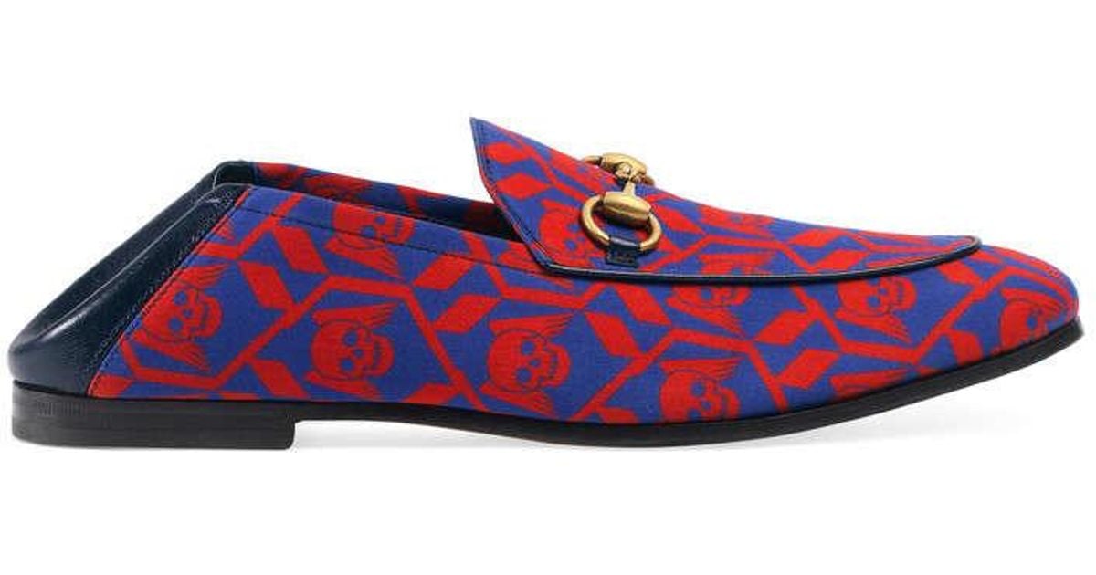 gucci skull loafers