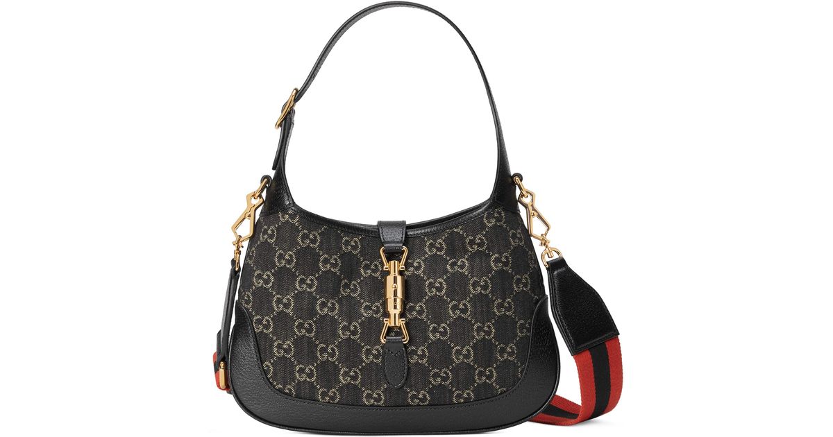 Gucci Jackie 1961 Small Shoulder Bag in Black | Lyst