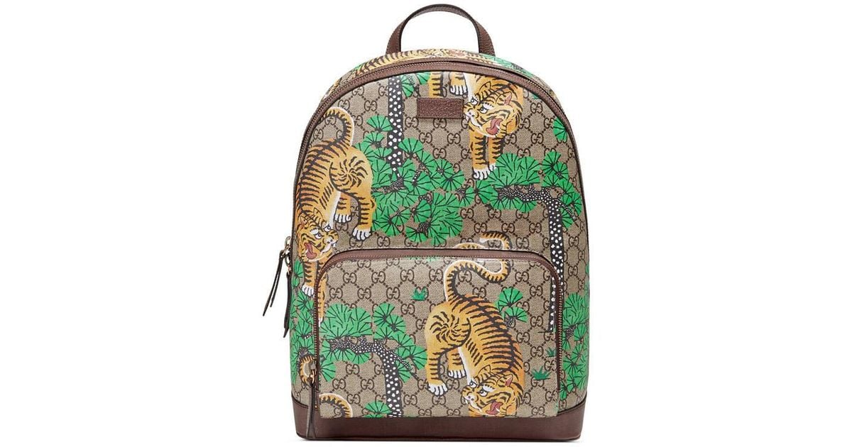 Gucci Leather Tiger Cub Backpack in 