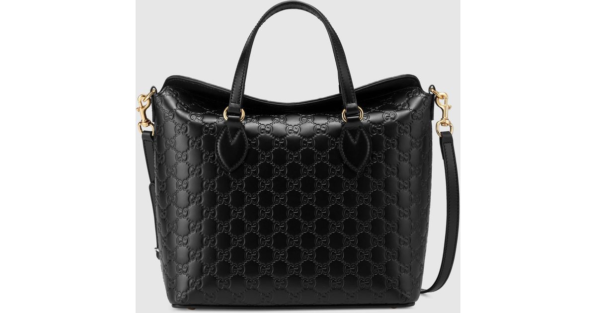 GUCCI Tote Bag 109140 Intrecciato GG canvas/leather black Women Used –