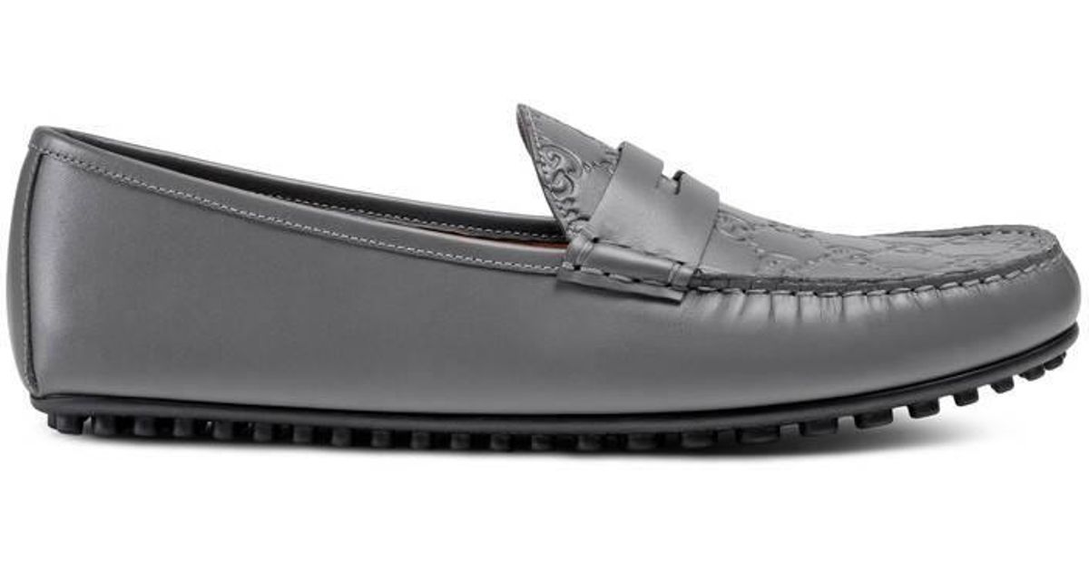 gucci signature driver shoes