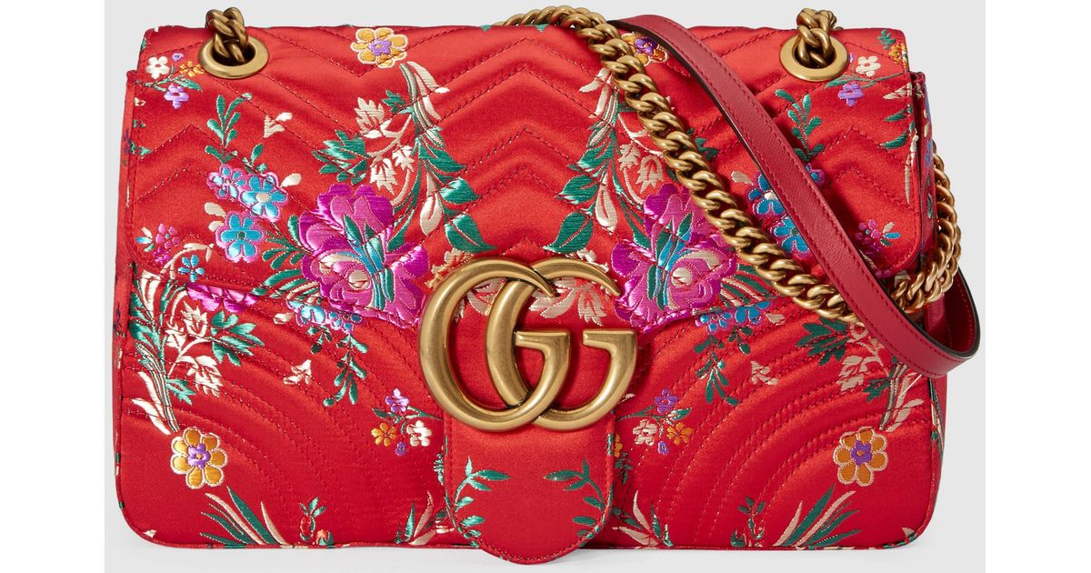 Gucci flower down jacket Red ref.357428 - Joli Closet