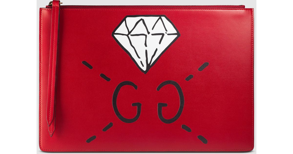 gucci ghost pouch