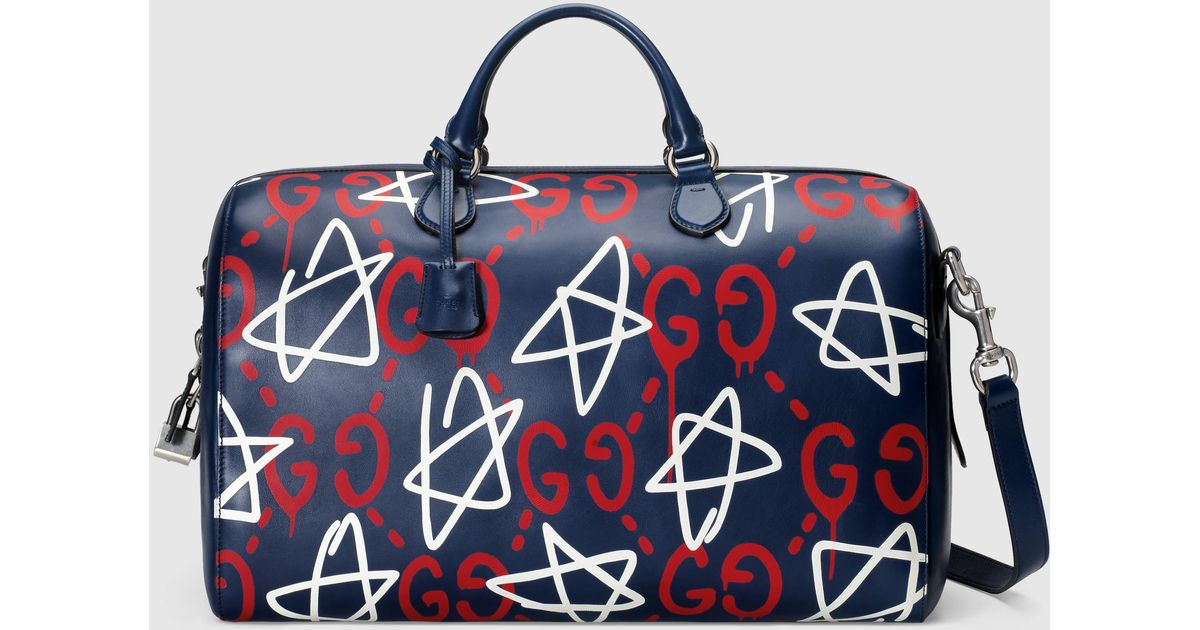 gucci ghost duffle bag