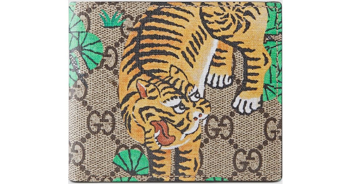gucci bengal tiger wallet