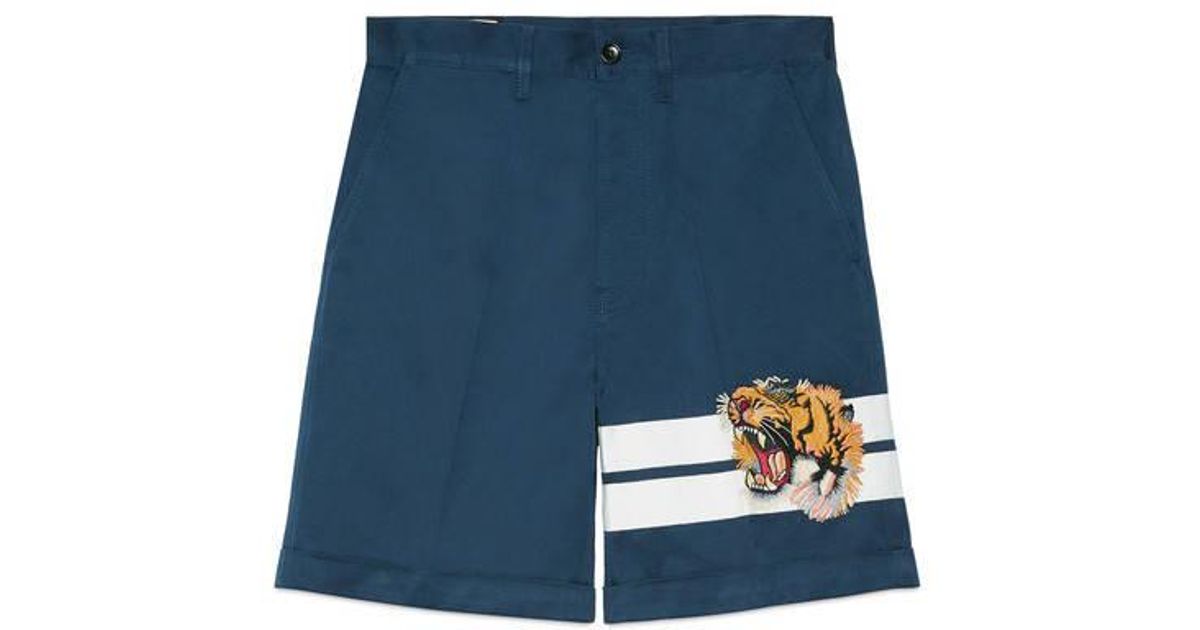gucci tiger shorts