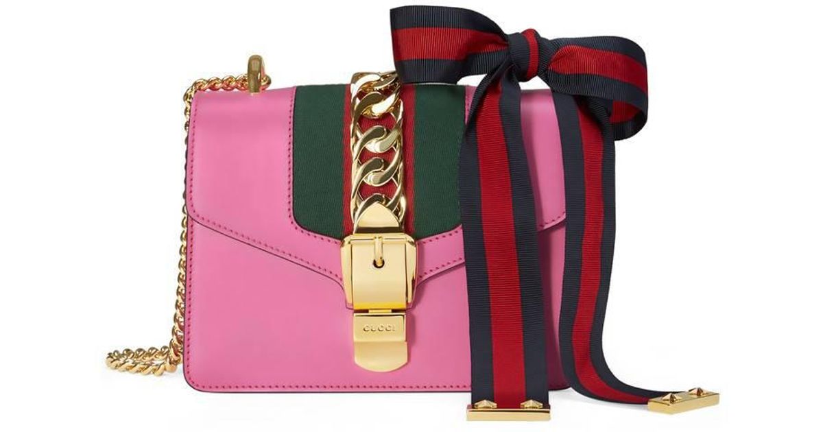 gucci sylvie pink