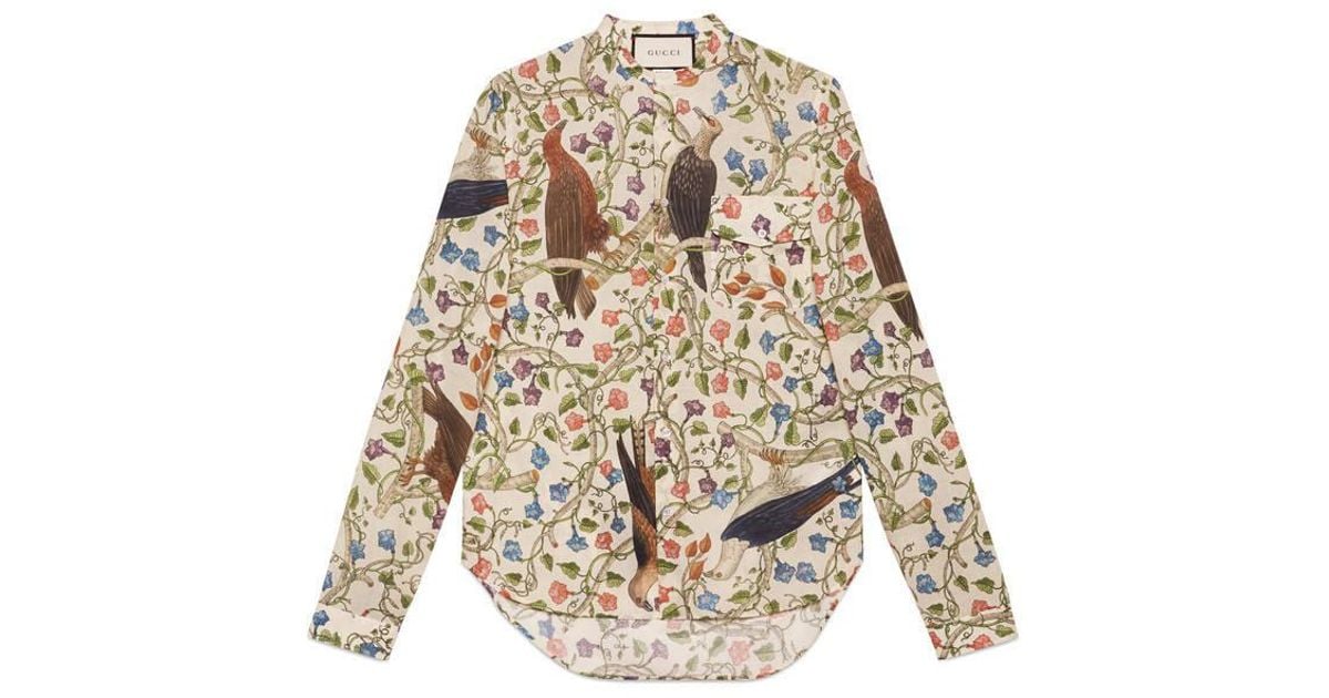 gucci bird shirt