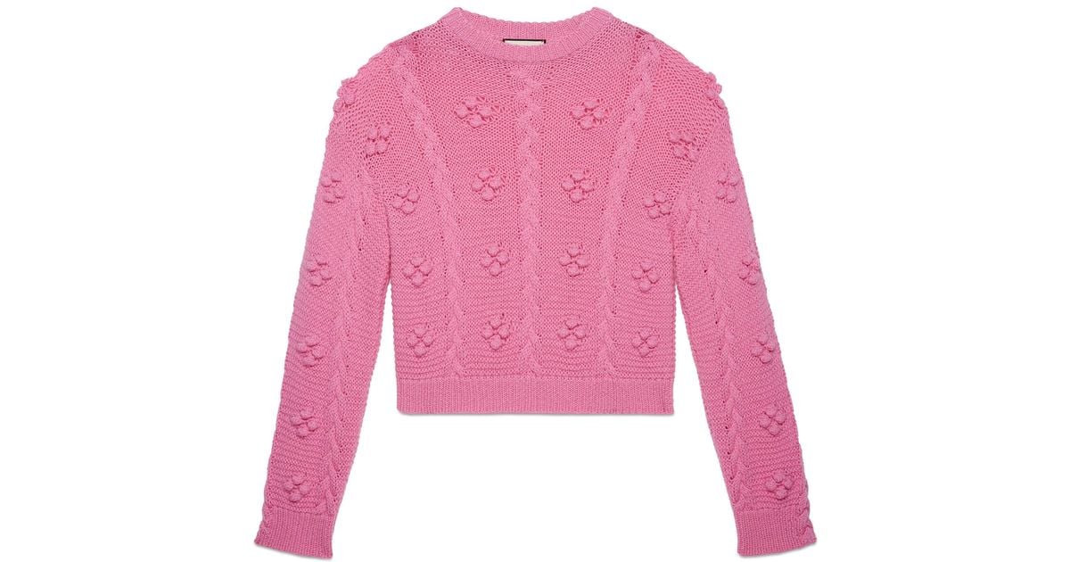 gucci crop sweater