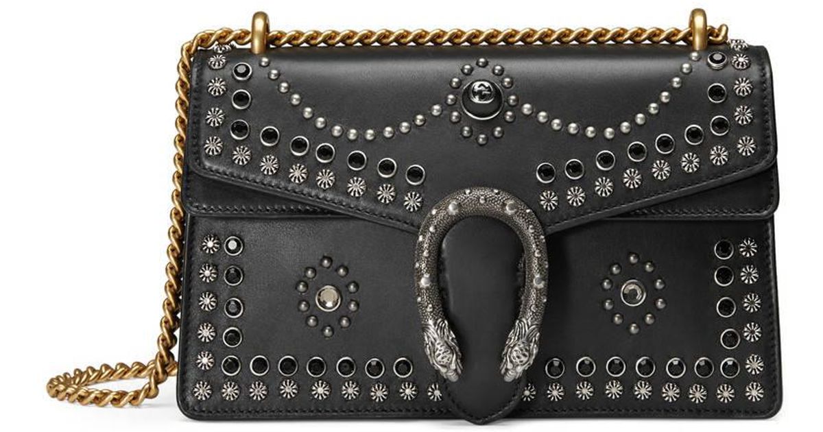 gucci studded bag