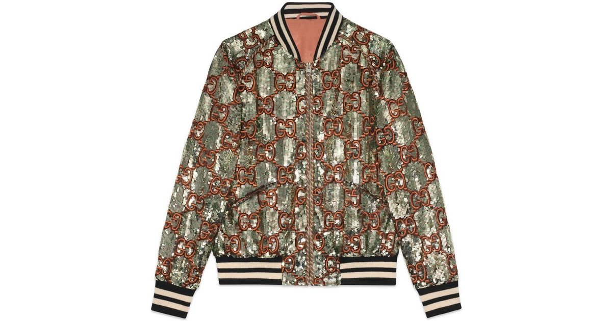 sequin gucci jacket