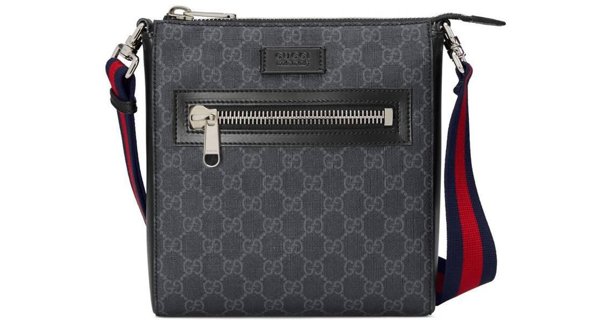 gucci supreme small messenger bag