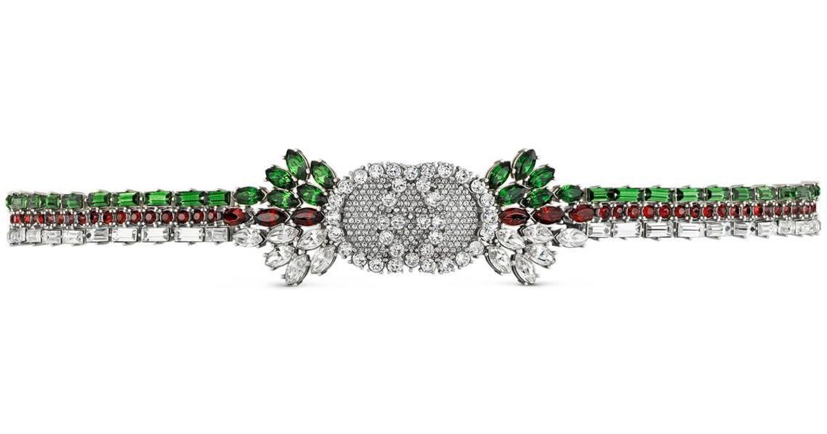 rhinestone gucci headband