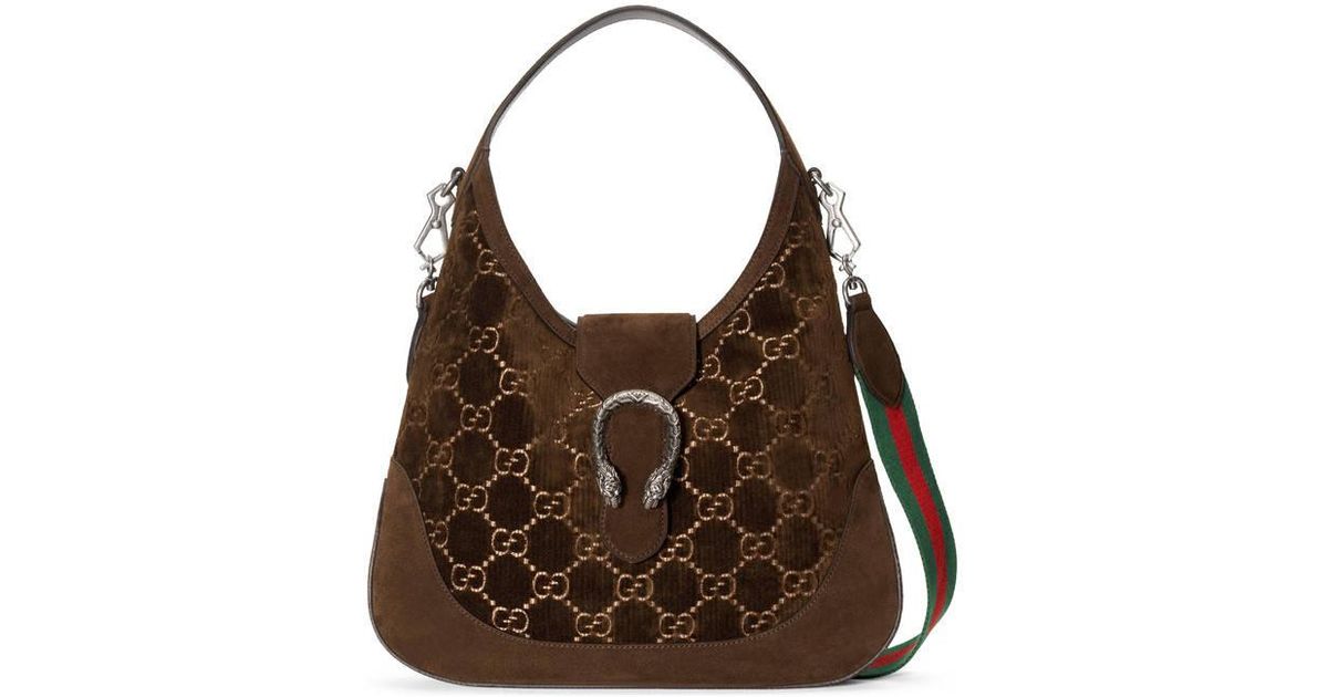 gucci brown hobo bag