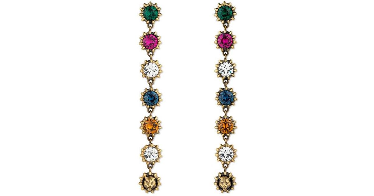 gucci multicolor earrings
