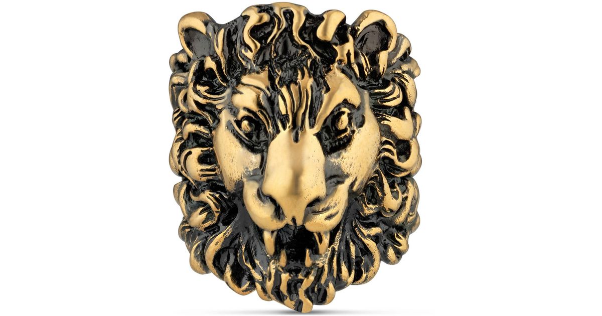 GUCCI: LA TESTA DI LEONE NELLA COLLEZIONE GIOIELLI A SUPPORTO DI THE LION'S  SHARE FUND