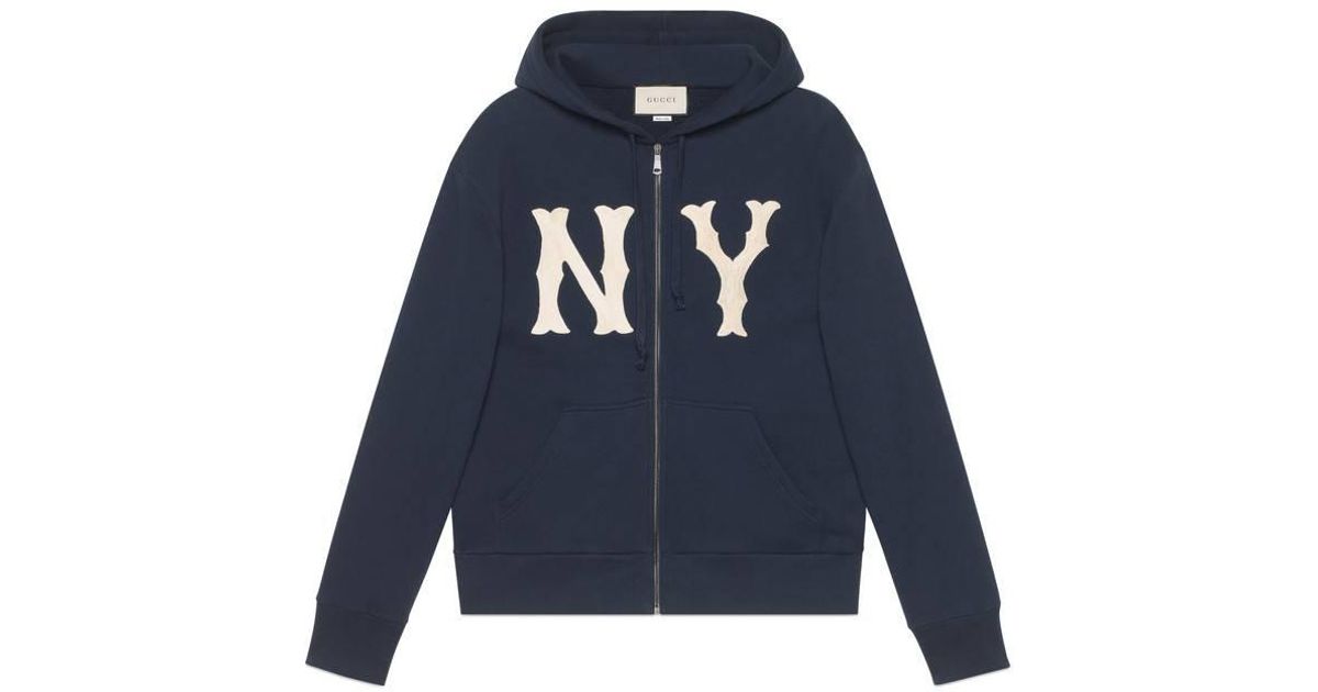Gucci ny shop yankees hoodie