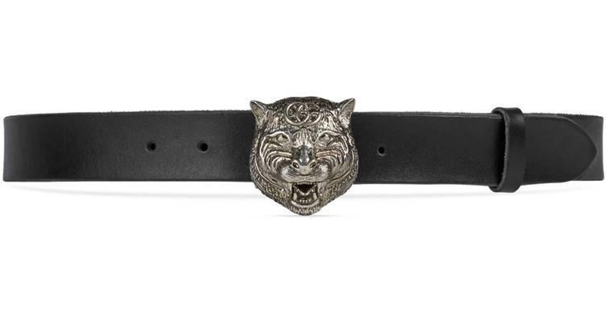 gucci cat head belt