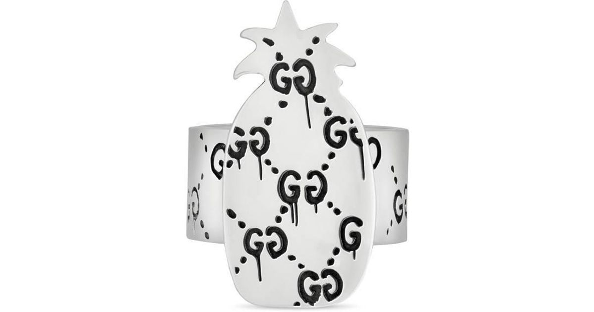 gucci ghost pineapple ring