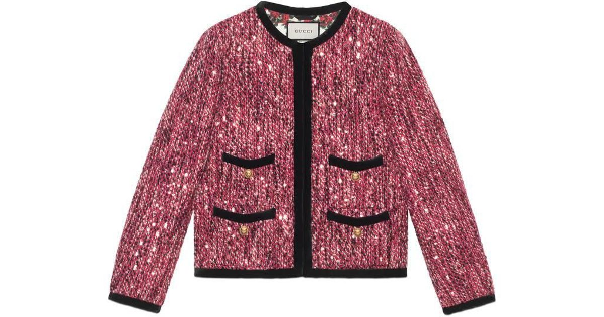 gucci sequin tracksuit