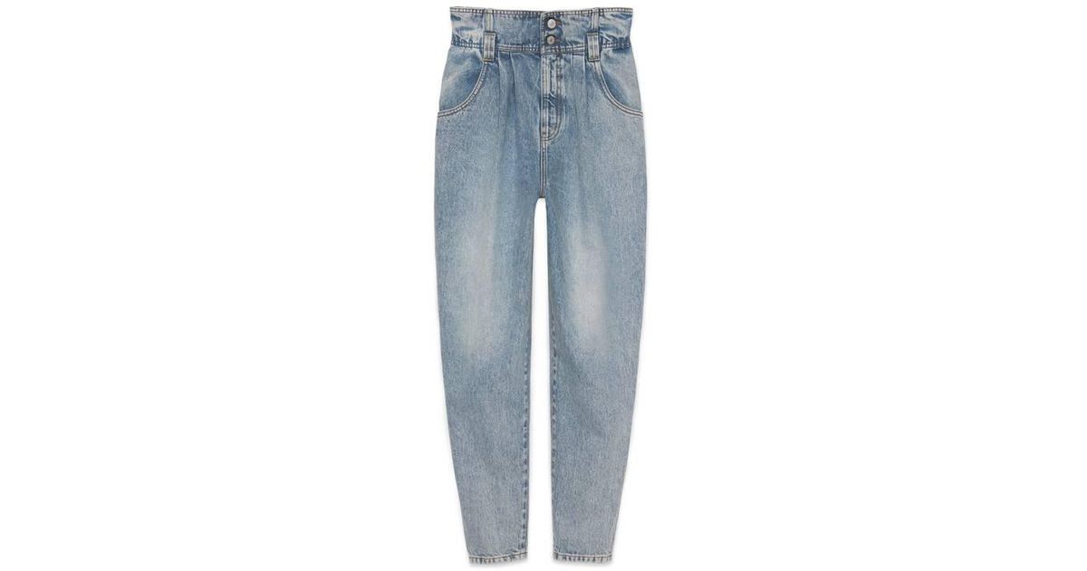 gucci denim pants