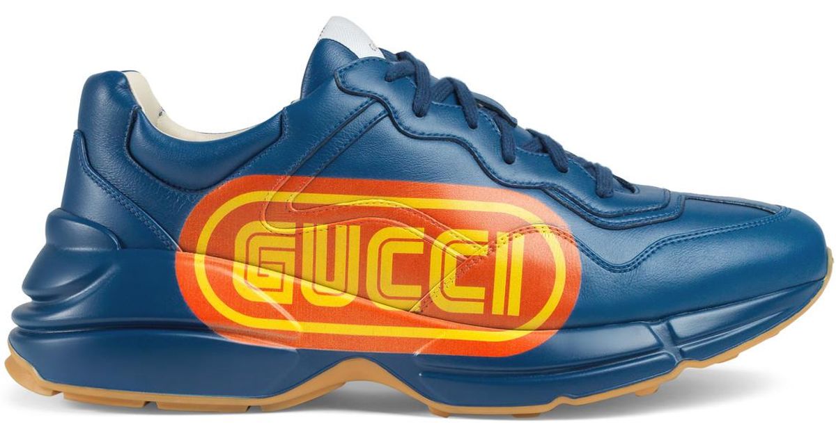 gucci rhyton blue
