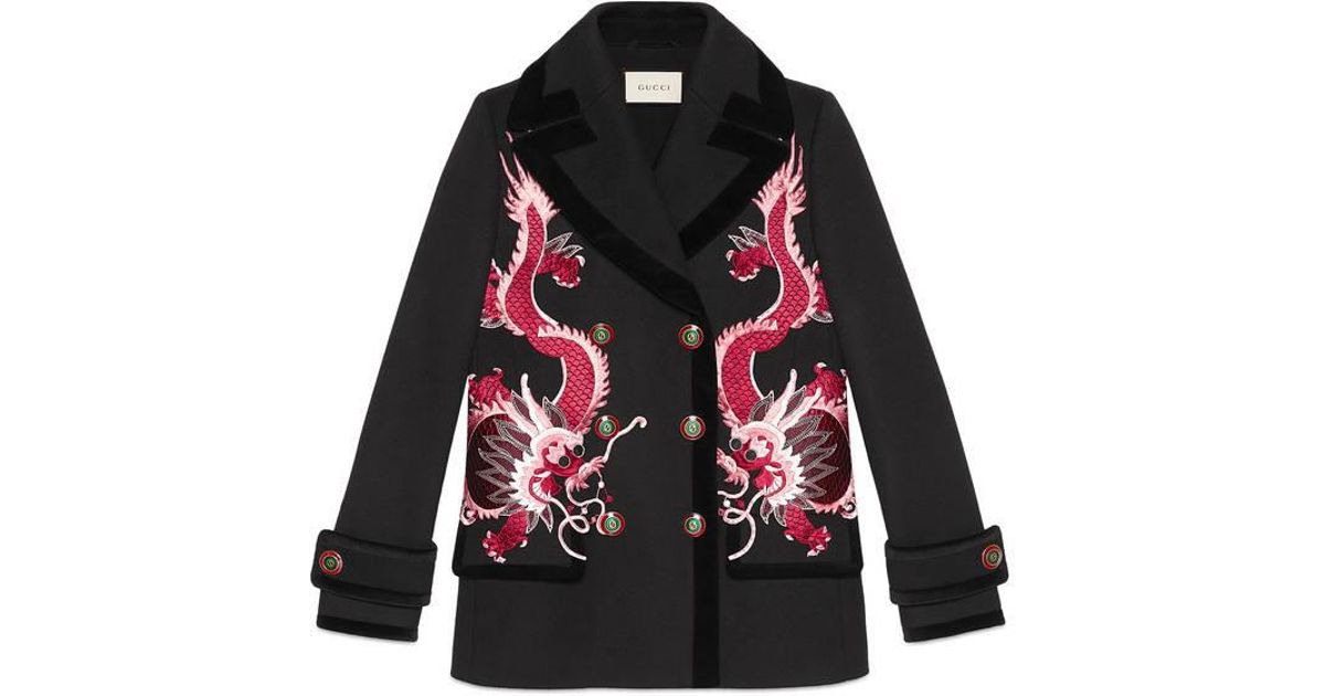 gucci dragon coat