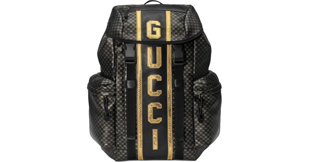 dapper dan gucci backpack