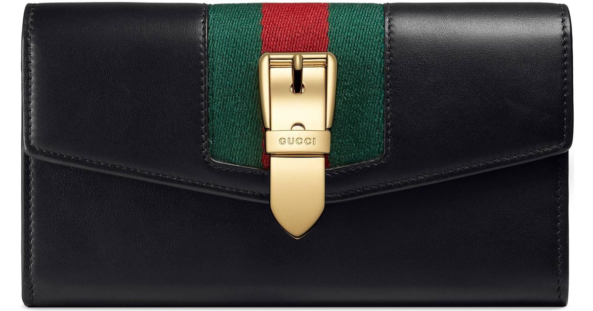 sylvie leather continental wallet