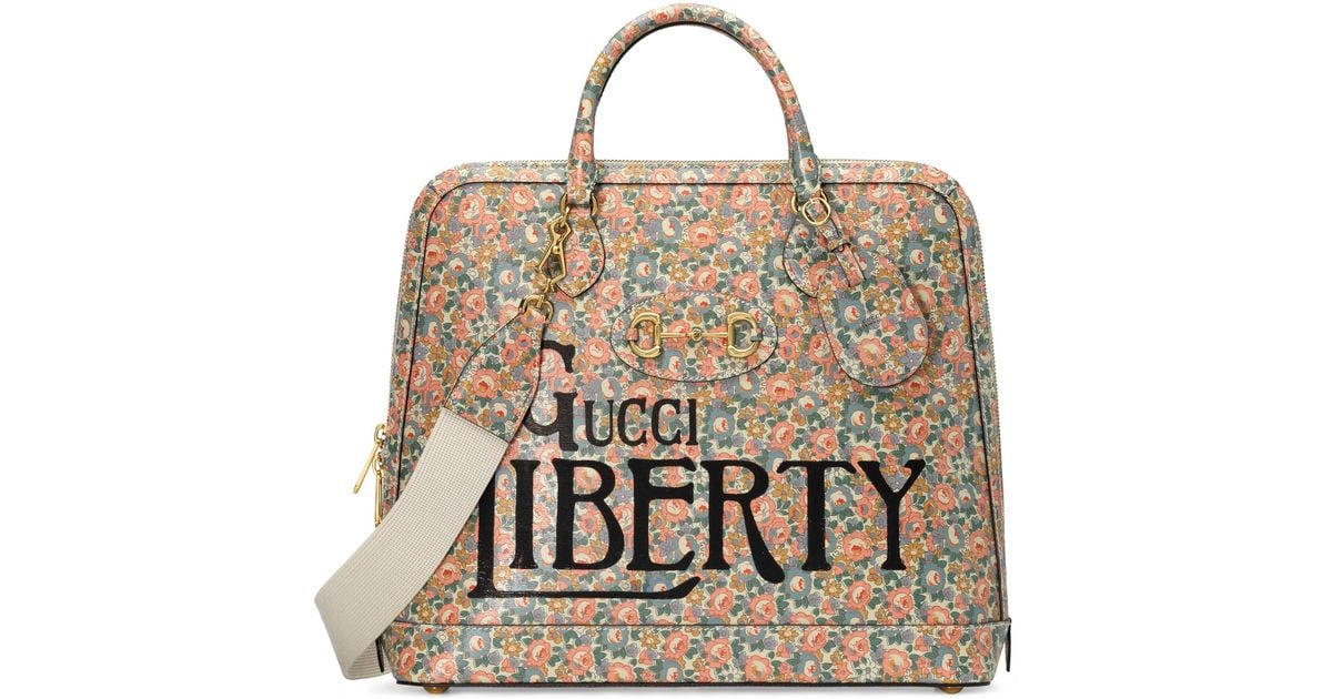 Mens Gucci neutrals GG Supreme Duffle Bag | Harrods UK