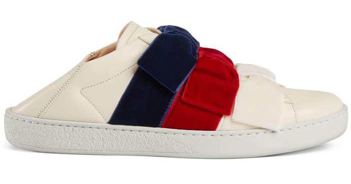 gucci sneakers bow