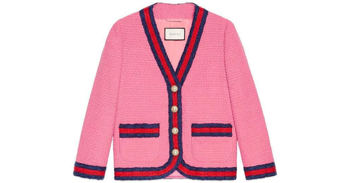 gucci jacket pink