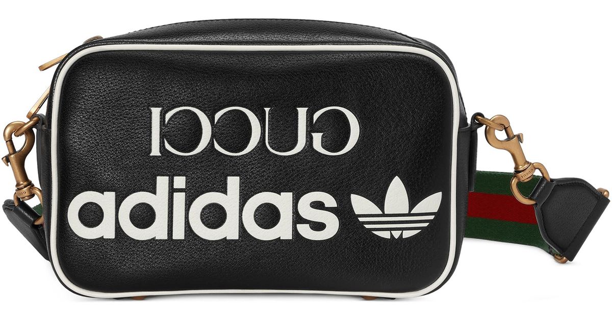 ♡ ADIDAS×GUCCI 超美品♡ブラック 収納袋付き Gucci Adidas X Small Shoulder Bag in Black for Men | Lyst
