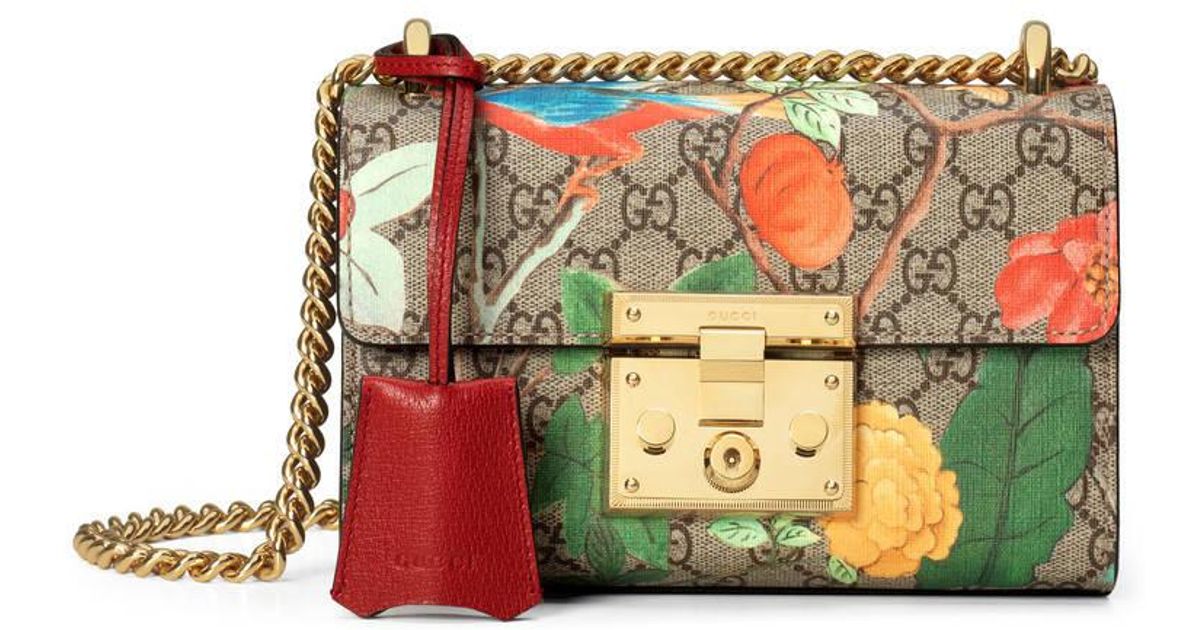 gucci tian padlock bag