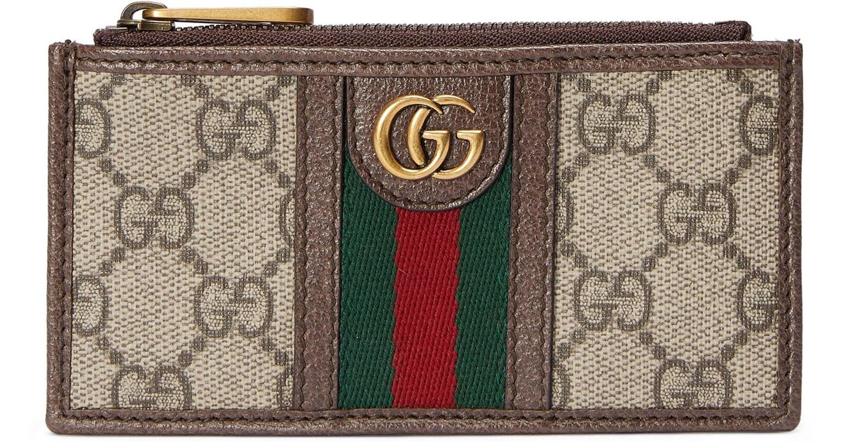 Gucci Canvas Ophidia Coin Case in Beige (Natural) for Men | Lyst UK