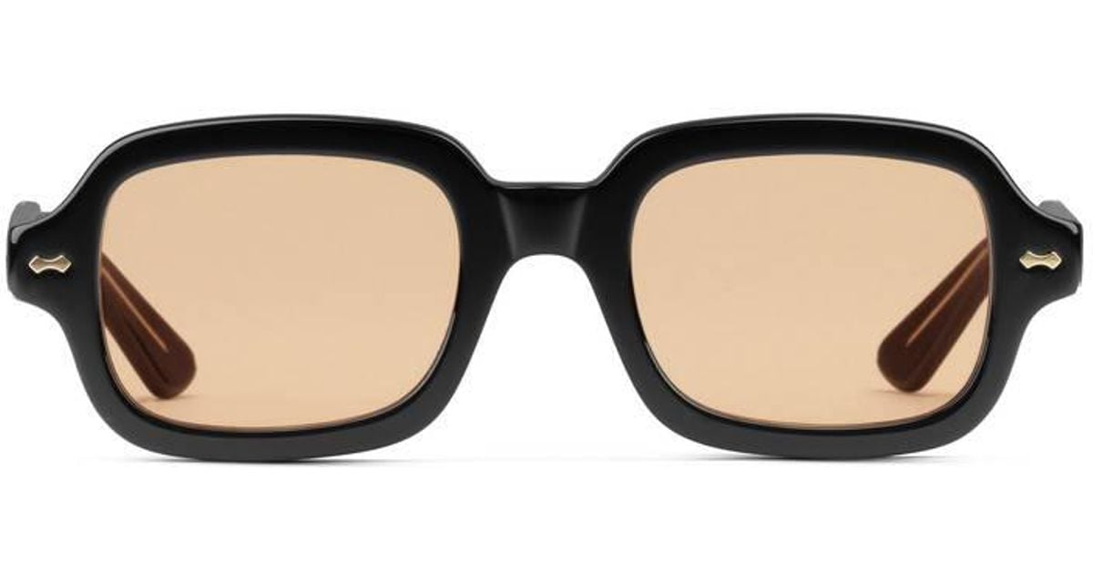 Gucci GG0072S Sunglasses in Black for Men | Lyst