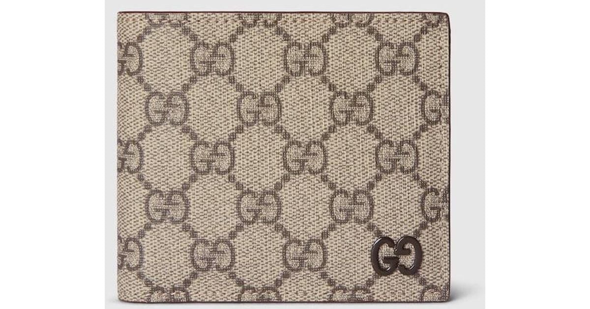 Gucci Natural Gg Coin Wallet With Gg Detail for men