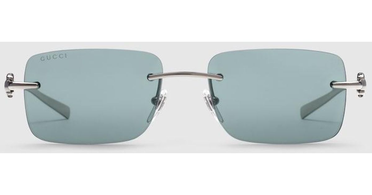 Brand Gucci Occhiali Gucci Rettangolari Uomo Occhiali Da Sole