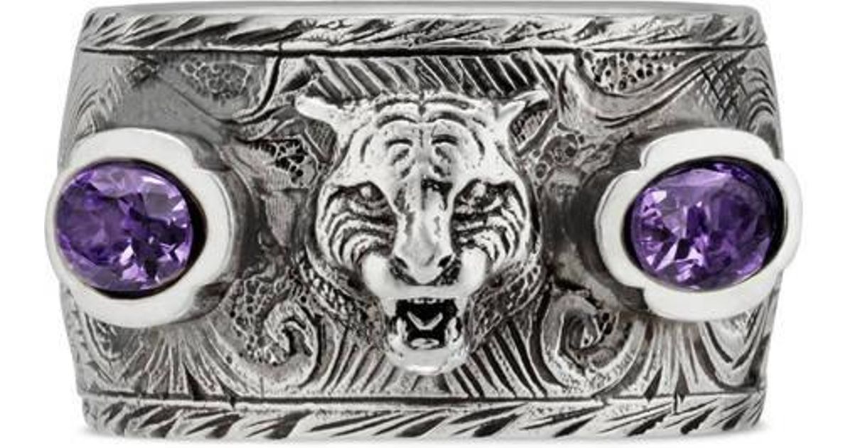 gucci purple ring