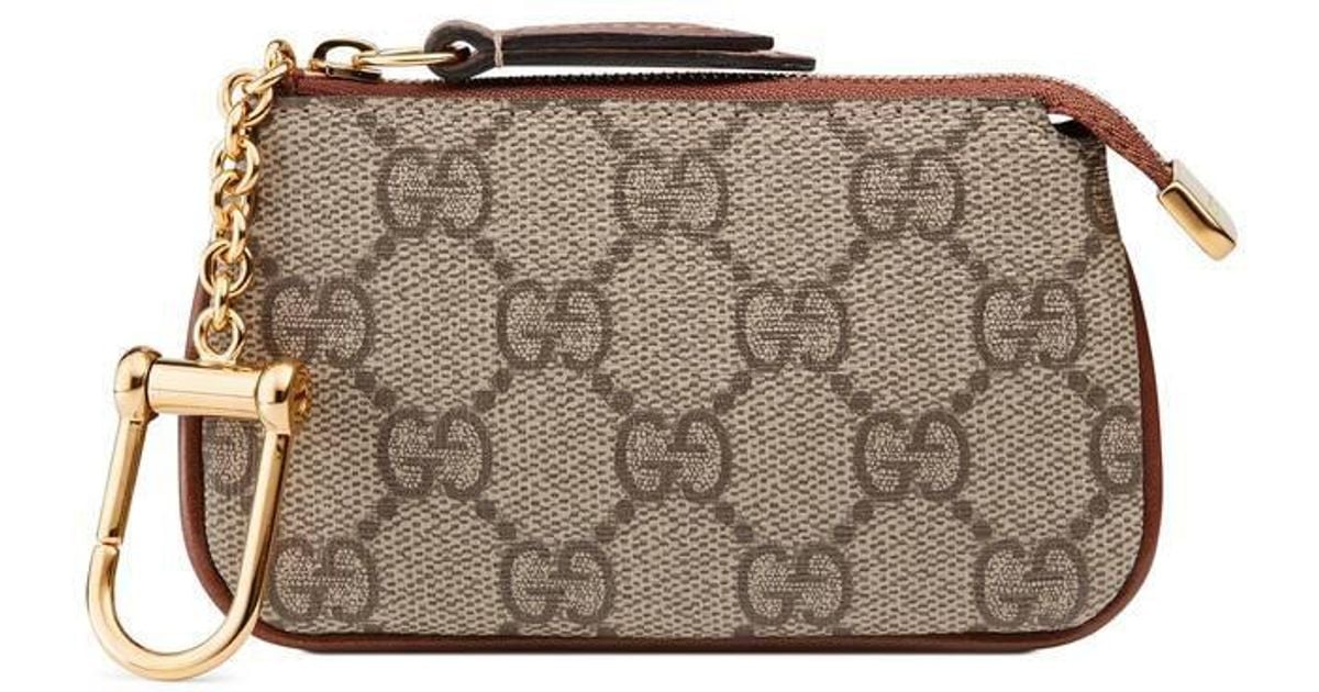 gucci supreme key holder