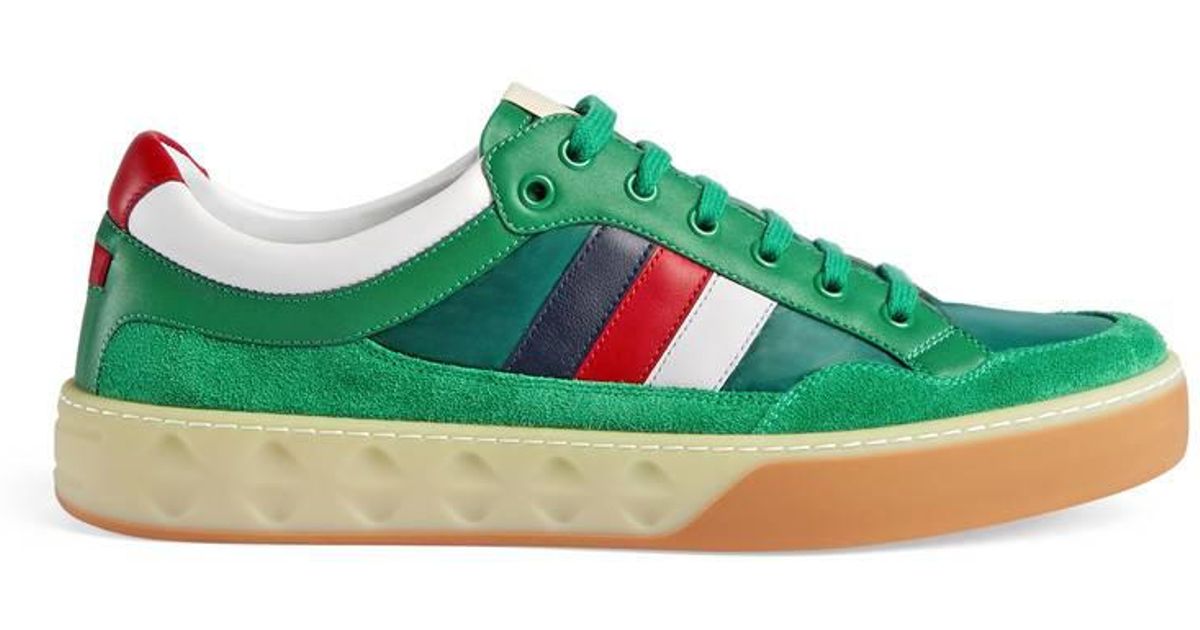 gucci green sneakers